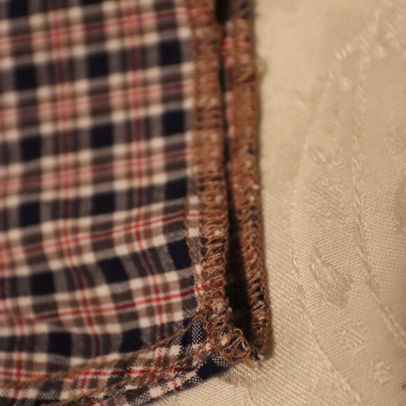 England's Dreaming Short Sleeve Snap front plaid casual shirt Keanan Duffty XL - Picture 7 of 13